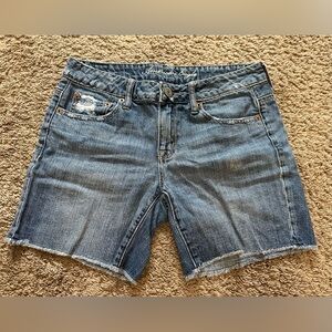 American Eagle outfitters Blue Denim Jean Shorts Size 2 G-11